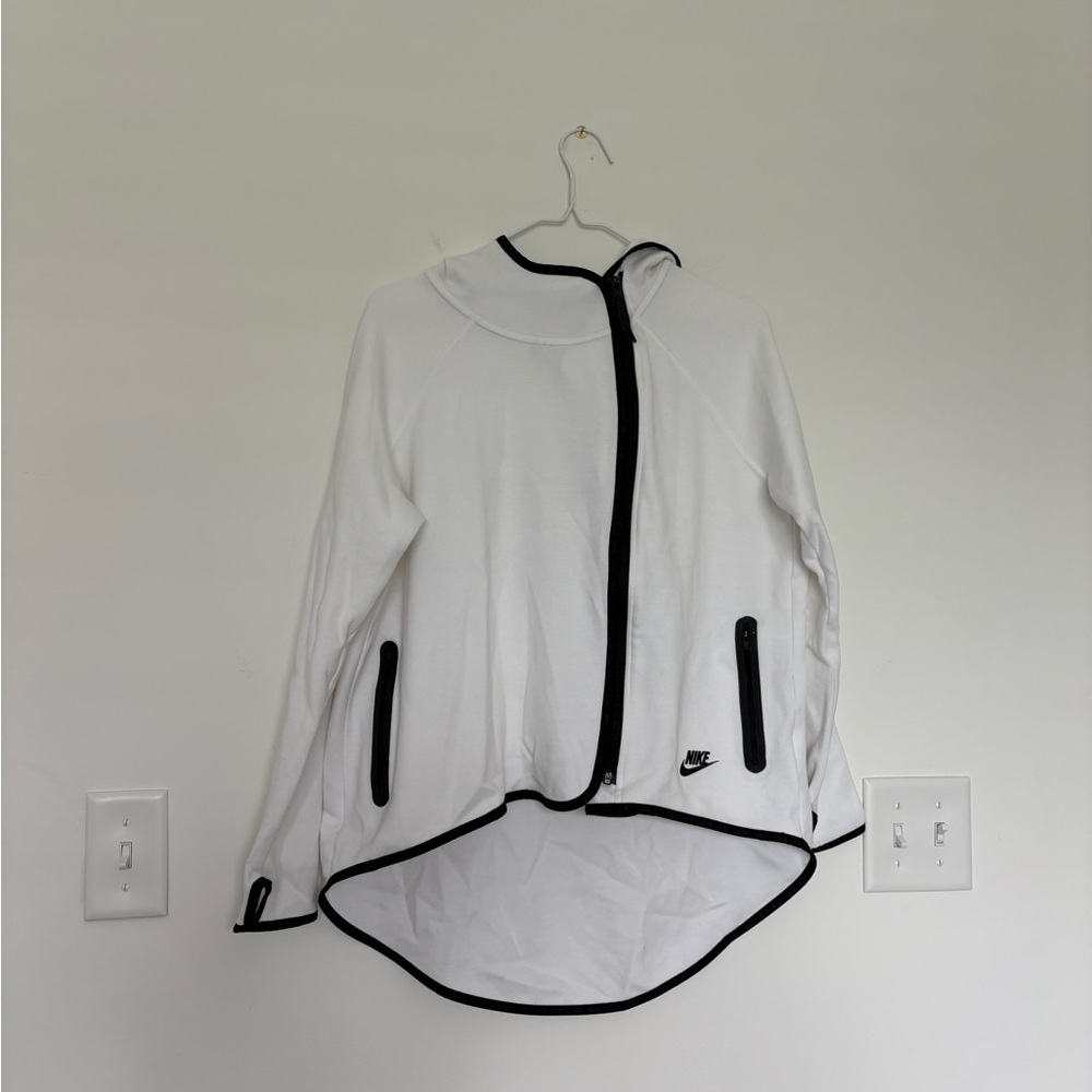 Nike White Jacket with Black Trim
